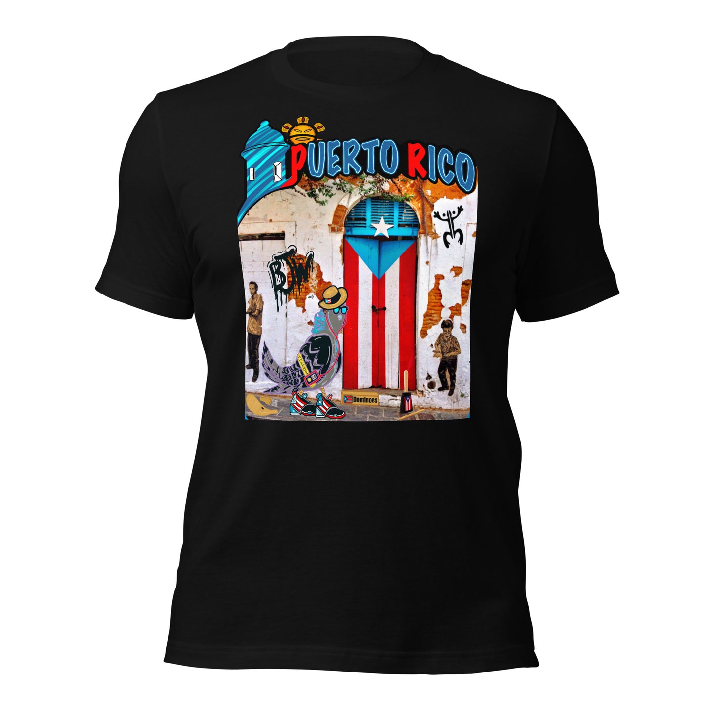 The Nuyorican Pigeon Broadway J Walker Short-Sleeve Unisex T-Shirt