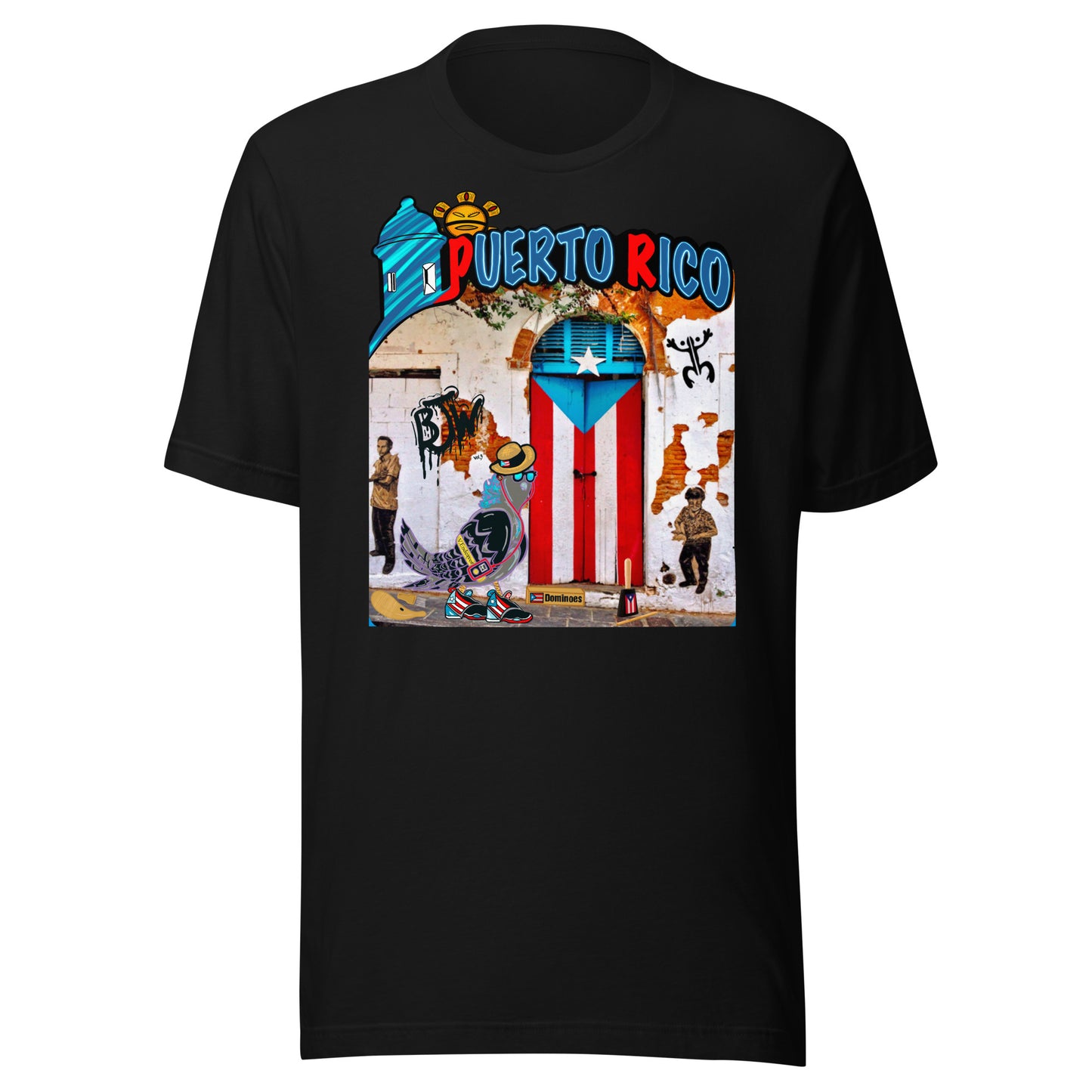 The Nuyorican Pigeon Broadway J Walker Short-Sleeve Unisex T-Shirt