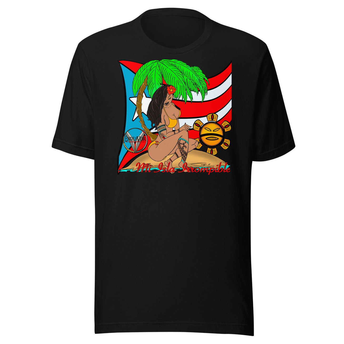 Mi Isla Irrompible Puerto Rican Unisex T-Shirt