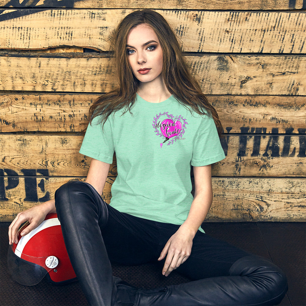 Desired Heart Fuchsia Pink  T-Shirt 2nd Edition