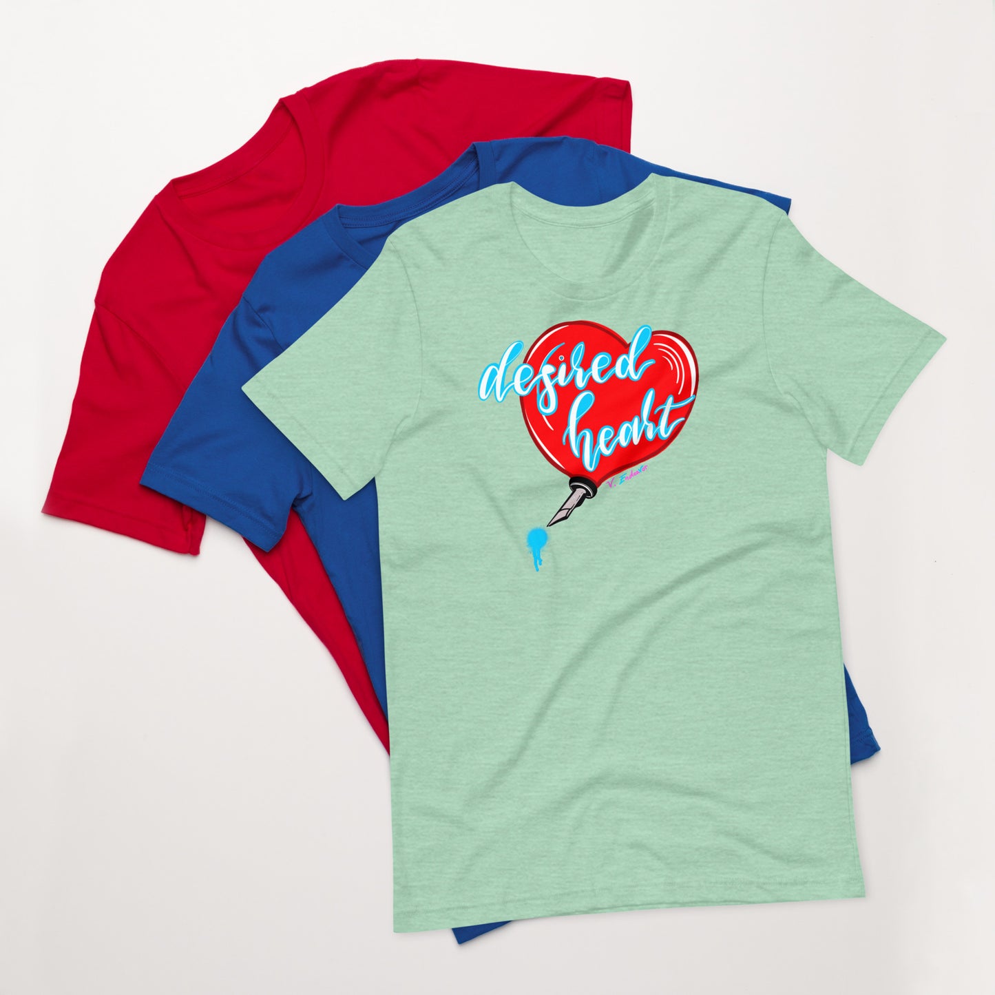 Desired Heart Unisex T-shirt