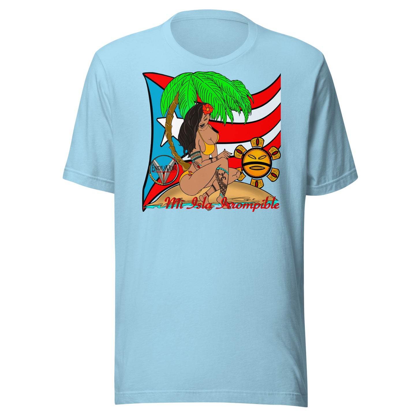 Mi Isla Irrompible Puerto Rican Unisex T-Shirt