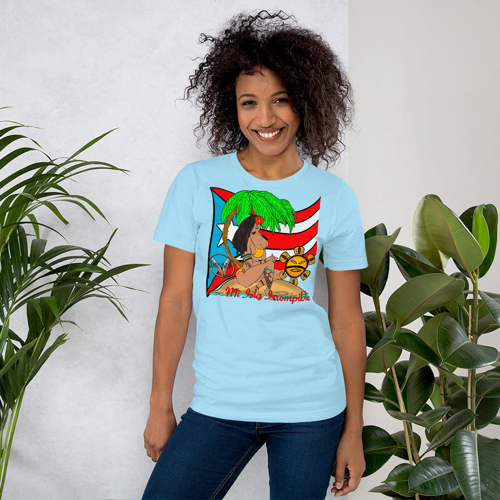 Mi Isla Irrompible Puerto Rican Unisex T-Shirt