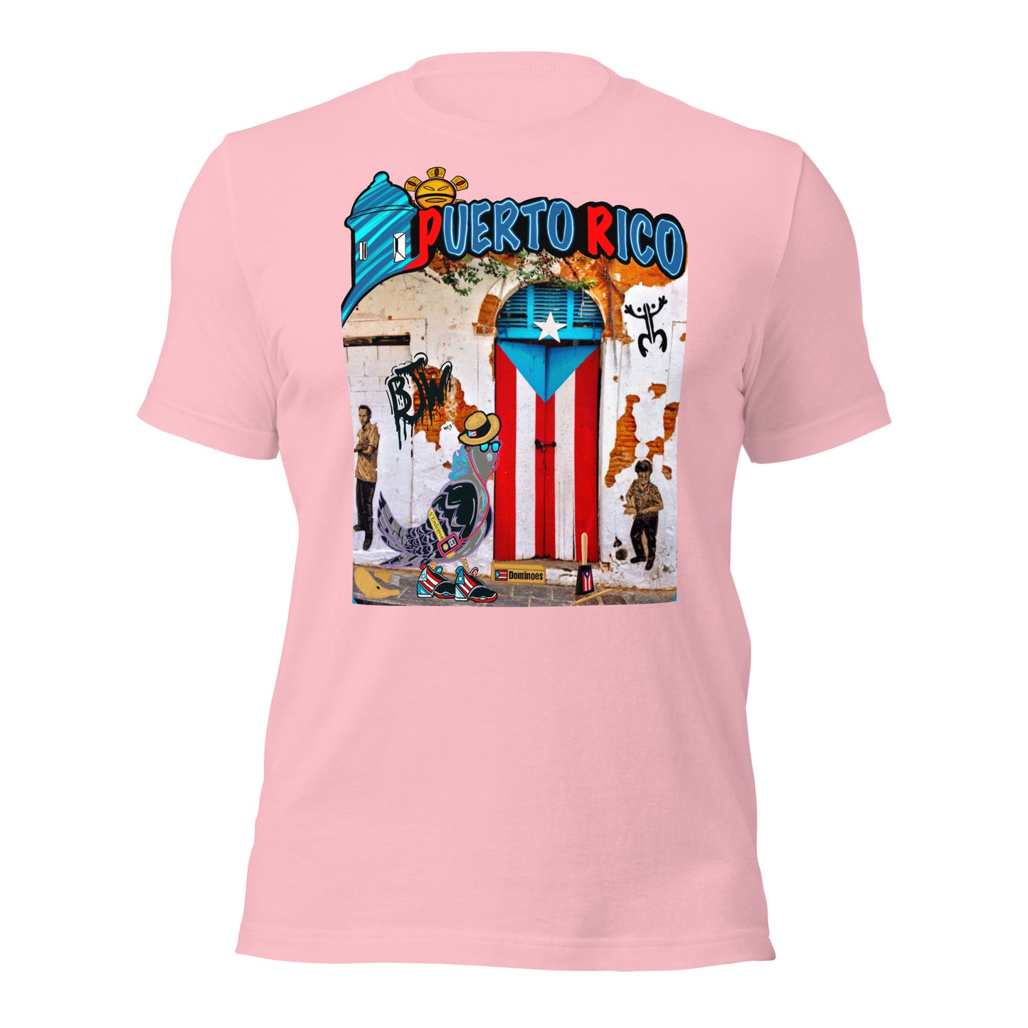 The Nuyorican Pigeon Broadway J Walker Short-Sleeve Unisex T-Shirt