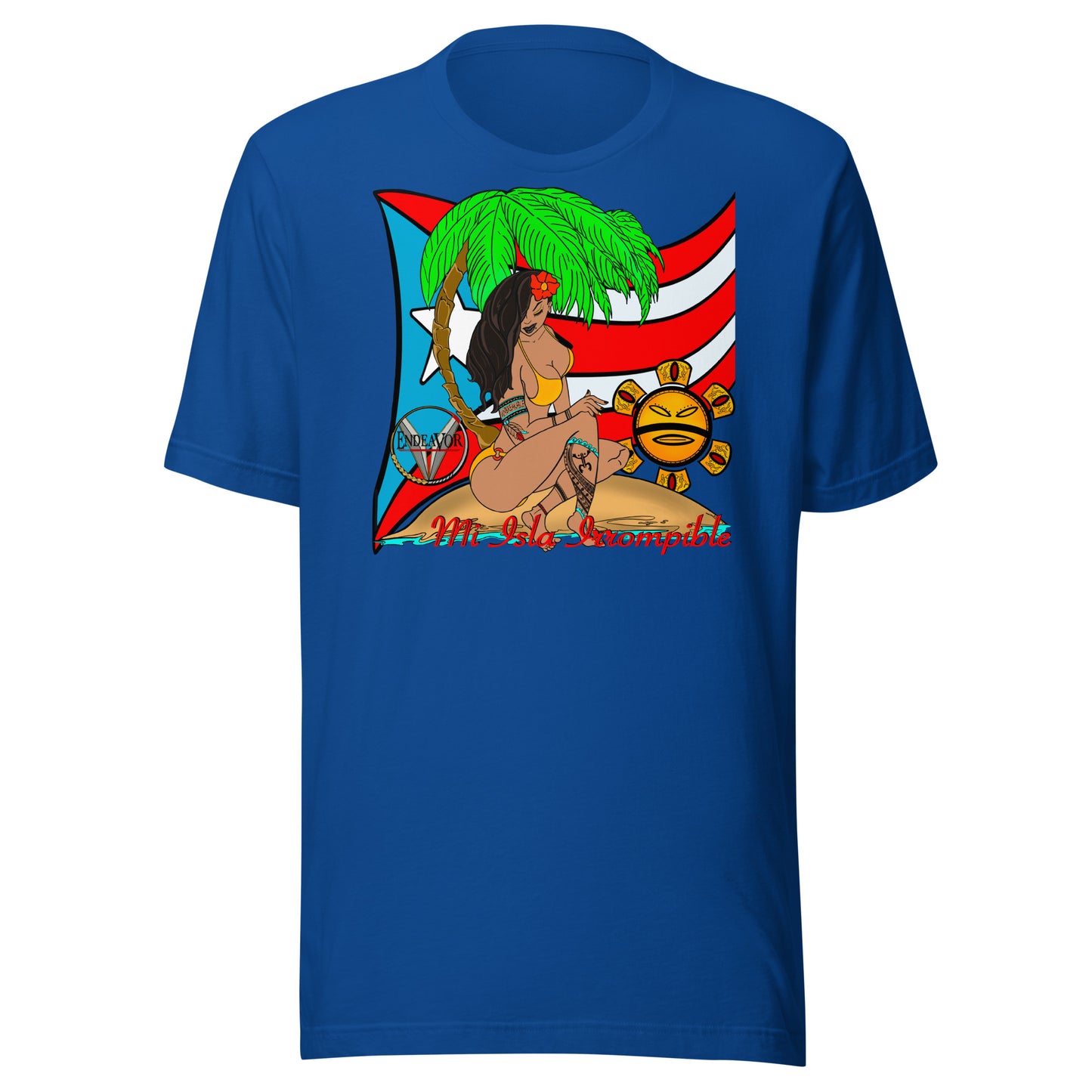 Mi Isla Irrompible Puerto Rican Unisex T-Shirt