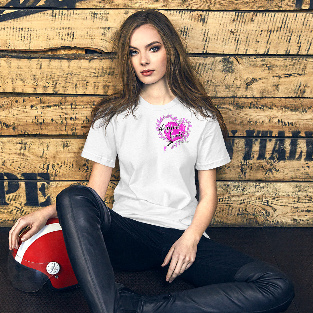 Desired Heart Fuchsia Pink  T-Shirt 2nd Edition