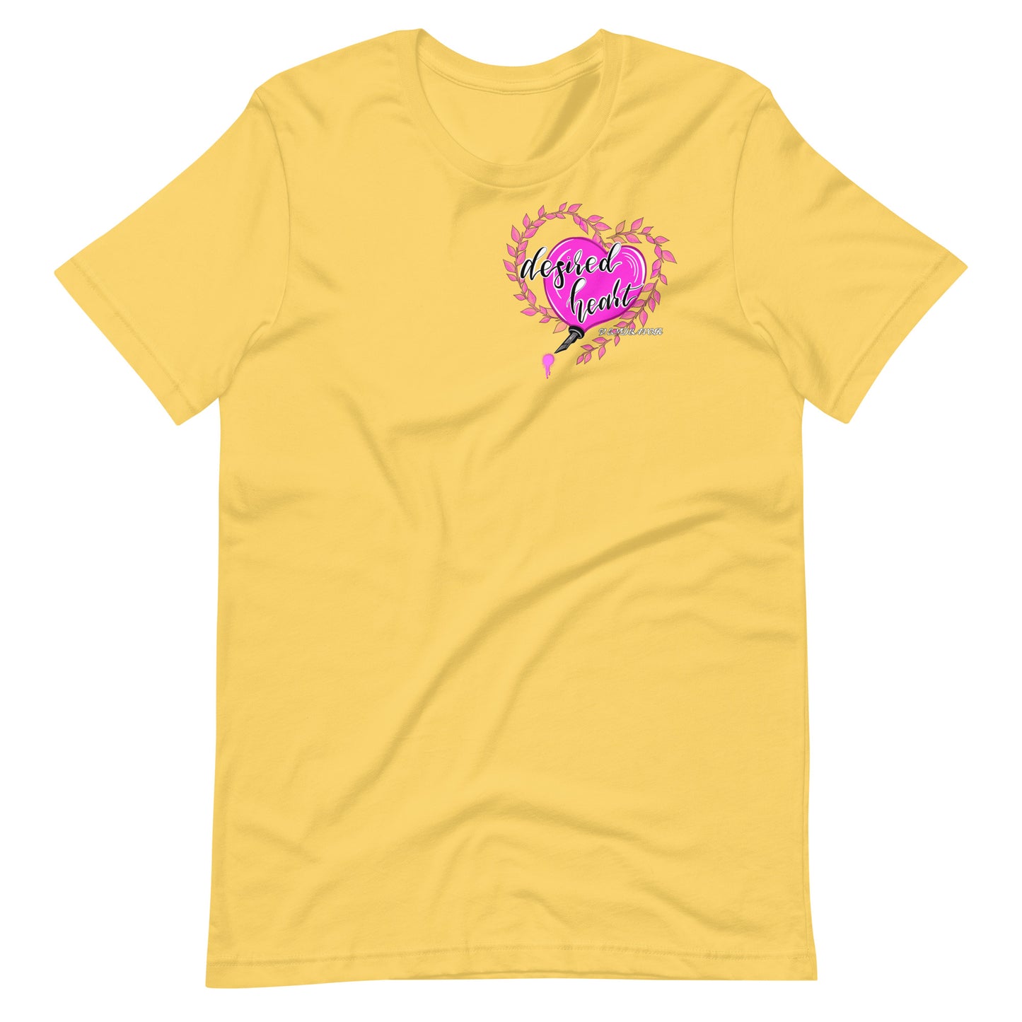 Desired Heart Fuchsia Pink  T-Shirt 2nd Edition