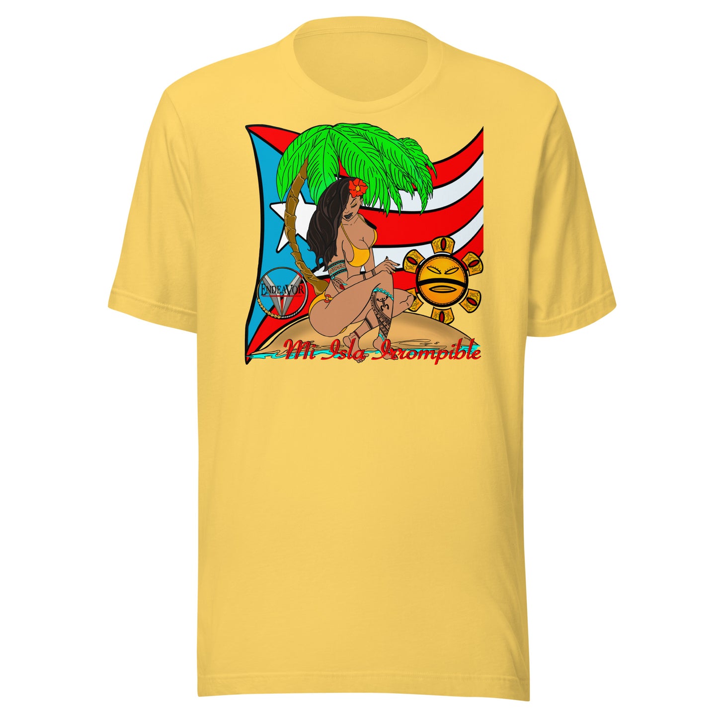 Mi Isla Irrompible Puerto Rican Unisex T-Shirt