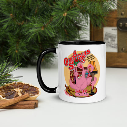 A Broadway J Walker Christmas Story Mug With Color Inside
