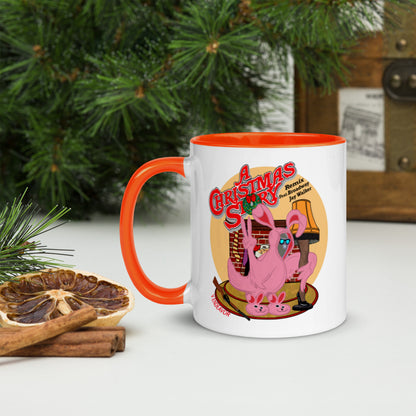 A Broadway J Walker Christmas Story Mug With Color Inside