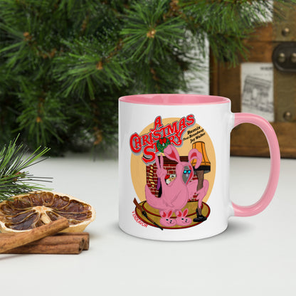 A Broadway J Walker Christmas Story Mug With Color Inside