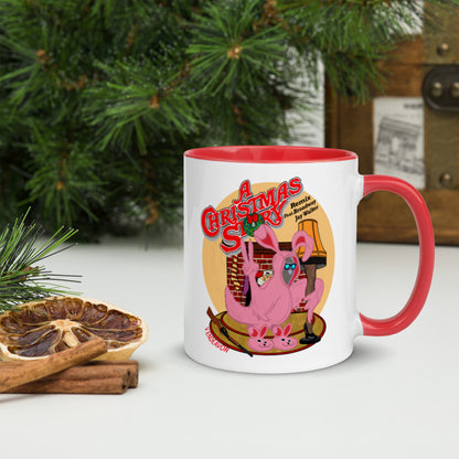 A Broadway J Walker Christmas Story Mug With Color Inside