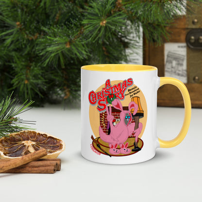 A Broadway J Walker Christmas Story Mug With Color Inside